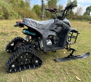 110cc Kids Go Cart Cheap ATV Motoneiges Essence Scooter des neiges Sports d'hiver - Product Image 3