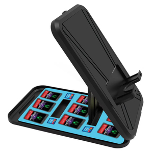 NS2-025 Supporto Pieghevole Regolabile per Console di Gioco con 9 Slot per Giochi e 4 Slot per Schede <span class=keywords><strong>SD</strong></span> per <span class=keywords><strong>Nintendo</strong></span> <span class=keywords><strong>Switch</strong></span> 2 1 Lite Oled - Product Image 6