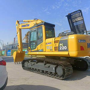 Excavadoras hidráulicas usadas Komatsu de 22 toneladas, excavadoras de orugas usadas con gran equipo - Product Image 1