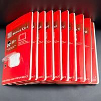 Adaptateur de carte Micro TF Sd personnalisé emballage blister avec carte papier emballage plastique pour carte mémoire