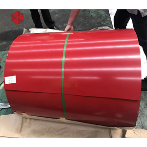 Bobinas <span class=keywords><strong>Ppgi</strong></span> Bobina de acero galvanizado prepintado Z275/Hojas de techo de metal Material de construcción Bobina de placa de acero recubierta de color - Product Image 3
