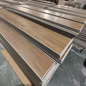 Suelo SPC de <span class=keywords><strong>piedra</strong></span> interior de madera gris claro de vinilo de lujo antideslizante de alta calidad - Product Image 2