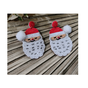 Boucles d'oreilles longues faites main en perles de rocaille style bohème chic, légères, bijoux fantaisie pour femme, accessoires de mode pour fêtes décontractées et festivals - Product Image 1