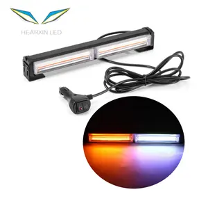 12V-24V 차 트럭 비상사태 자동점멸장치 LED 스트로브 경고등 섬광 빨간 파란 빛 옥수수 속 차 표지 램프 트럭 그물 신호등