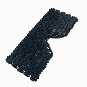 Vente d'usine Masseur facial Masque facial pour la beauté Obsidienne noire Quartz rose Cristal avec masque de jade pour les yeux Guasha - Product Image 3