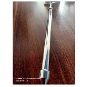 Muestreador manual de polvo de acero inoxidable Globe Industries con mango largo, múltiples ranuras, para granos y gránulos, alta precisión 5%, 1 año de garantía - Product Image 3