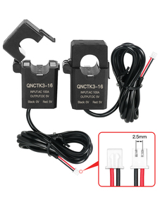 Chia lõi hiện tại biến áp QNCTK3-16 AC 10A 20A 30A 50A 100A đầu ra <span class=keywords><strong>DC</strong></span> 3.3V 5V mở loại hiện tại cảm biến đầu dò kẹp CT - Product Image 5