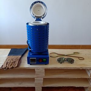 Nuevo Horno <span class=keywords><strong>de</strong></span> Fusión IRIS Resistente para <span class=keywords><strong>Oro</strong></span>/Plata con Molde <span class=keywords><strong>de</strong></span> <span class=keywords><strong>Lingote</strong></span> <span class=keywords><strong>de</strong></span> Grafito 220V <span class=keywords><strong>1</strong></span> Año <span class=keywords><strong>de</strong></span> Garantía - Product Image 4