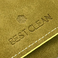 Bestpackaging étui à lunettes de soleil en cuir suédé accessoires lunettes lunettes de lecture sac de maintien avec bouton magnétique