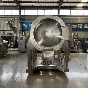 เครื่องผสมผง<span class=keywords><strong>พริก</strong></span>แบบดาวเคราะห์ไฟฟ้าเครื่องทำอาหารซอส Sambal เชิงพาณิชย์สไตล์อุตสาหกรรม - Product Image 3