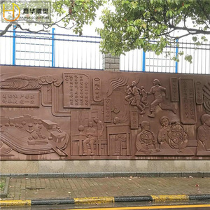 Escultura en Relieve de Piedra JIAHUA, Relieve de Figura Cultural en Mármol Blanco, Mural de Pared, Adorno Colgante Hecho a Medida - Product Image 3
