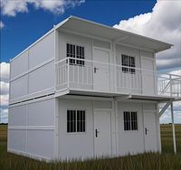 Nouvelle conception de conteneur préfabriqué détachable de 20 pieds, installation facile, salon, bureau, hôtel, appartement pour l'extérieur
