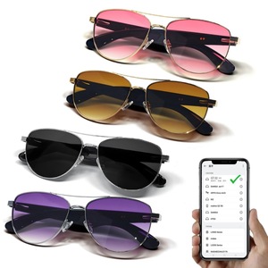 GT32 Smart Glasses <b>Bluetooth</b> UV400 Protection Fashion Sunglasses For Music Call Voice Control - Product Image 1