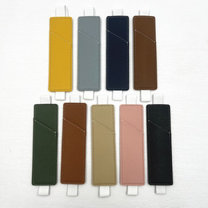 Factory direct sales of in-stock leather elastic band pen cases, PU pen clip straps, <b>A5</b> notebook/meeting <b>notepads</b>. - Product Image 5