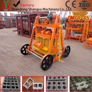 QM4-45 Dieselmotor bewegliches Ei, das Beton fester Ziegel <span class=keywords><strong>block</strong></span> legt, der Maschinen herstellt - Product Image 5