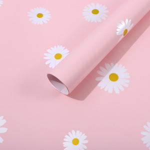 Autunno <span class=keywords><strong>di</strong></span> colore coreano popolare In stile <span class=keywords><strong>margherita</strong></span> stampa <span class=keywords><strong>carta</strong></span> da imballaggio impermeabile per regalo <span class=keywords><strong>di</strong></span> fiori semplice <span class=keywords><strong>carta</strong></span> da imballaggio floreale - Product Image 6