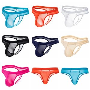 JOCKMAIL — caleçon sexy en microfibre ultra-mince, string en soie glacée, sous-vêtement pour hommes, boxer de grande poche, U convexe - Product Image 6