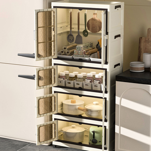 Boîte de rangement pliable avec couvercle anti-poussière Design empilable et emboîtable Capacité de plus de 35L Boîte de rangement d'outils en forme de <span class=keywords><strong>cube</strong></span> en plastique PP - Product Image 5