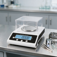 Balance de laboratoire électronique de précision, plage de pesée 100g, résolution 0,1mg, pour laboratoire et hôpital