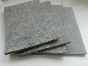 Feltro di lana grigio tedesco personalizzato 5mm 3mm di spessore tessuto Non tessuto industriale in feltro di poliestere rotolo - Product Image 6