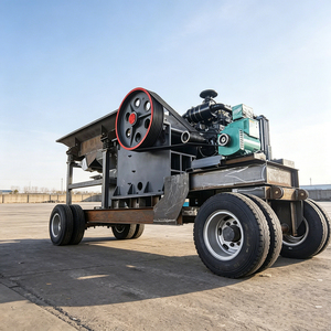 Máquina Trituradora de Piedra Portátil Pequeña de Alta Calidad, Mini Trituradora, Molino de Martillos Móvil, Escala Industrial con Motor Diésel - Product Image 4
