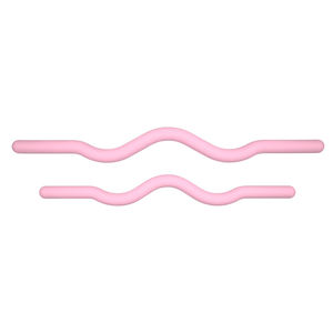 MD15lb 25lb Bodybuilding Lifting Ergonomic <b>Strength</b> <b>Training</b> Custom Logo Silicone Durable Fitness Curl Yoga Pilates Barbell Beam - Product Image 4