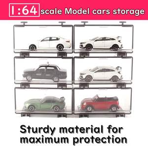 Yageli grosir kustom skala 1/64 akrilik etalase <span class=keywords><strong>Model</strong></span> wadah pajangan mobil <span class=keywords><strong>Model</strong></span> wadah pajangan mobil - Product Image 3