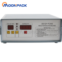 Machine à sceller semi-automatique Moonpack DCGY-F200 pour bouteilles en plastique Capuchon en film d'aluminium pour emballage en verre et en papier