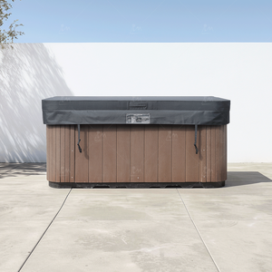 Housse de <span class=keywords><strong>spa</strong></span> carrée moderne 600D, imperméable et anti-poussière, robuste, protection UV, isolation <span class=keywords><strong>thermique</strong></span>, aération - Product Image 3