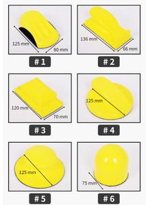 Support de ponçage en mousse PU pour le nettoyage et le polissage des voitures, <span class=keywords><strong>disque</strong></span> de ponçage, support à crochets et boucles - Product Image 3