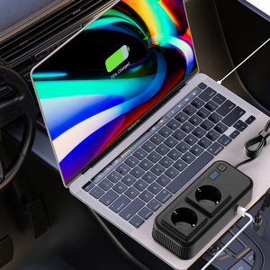 Dc 12V đến 220V Xe AC Adapter Outlet chuyển đổi 150W xe điện biến tần với loại C USB một QC3.0 PD xe sạc cho máy tính xách tay - Product Image 6