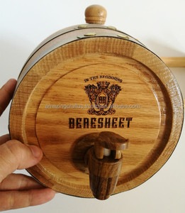 Chuyên Nghiệp Gỗ Sồi Rượu Vang Rượu Whiskey Linh Hồn Hộp Container Với Trận Đấu Đứng 1.5 Lít OEM Kích Thước Bán Buôn - Product Image 6