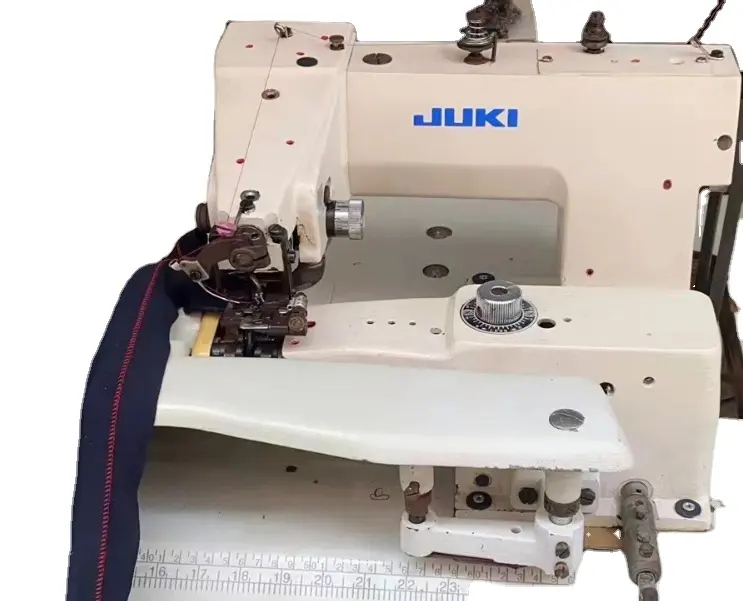 원래 일본 만든 블라인드 스티치의 재봉 기계 Jukis 641 블라인드 스티치의 기계 팬츠 바닥 솔기 641