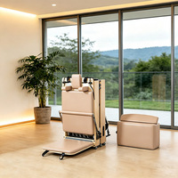 Machine de Pilates pliable, cadre en bois peu encombrant pour la maison et le studio, certifiée CE, directement de l'usine