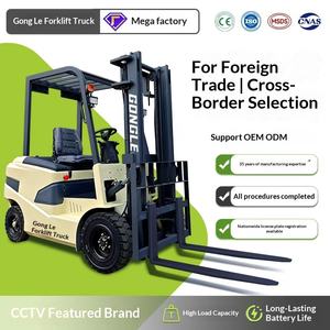 Gongle 3 2 Petit transpalette hydraulique monté sur véhicule à quatre roues - Product Image 5