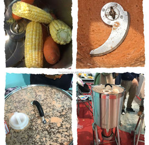 เครื่องบดผักและผลไม้อเนกประสงค์สำหรับแครอทข้าวโพดอะโวคาโดเม็ดมะม่วงหิมพานต์และสับน้ำแข็ง - Product Image 5