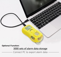 Détecteur de gaz de chlore portable rechargeable, mesureur de niveau de concentration de gaz CL2