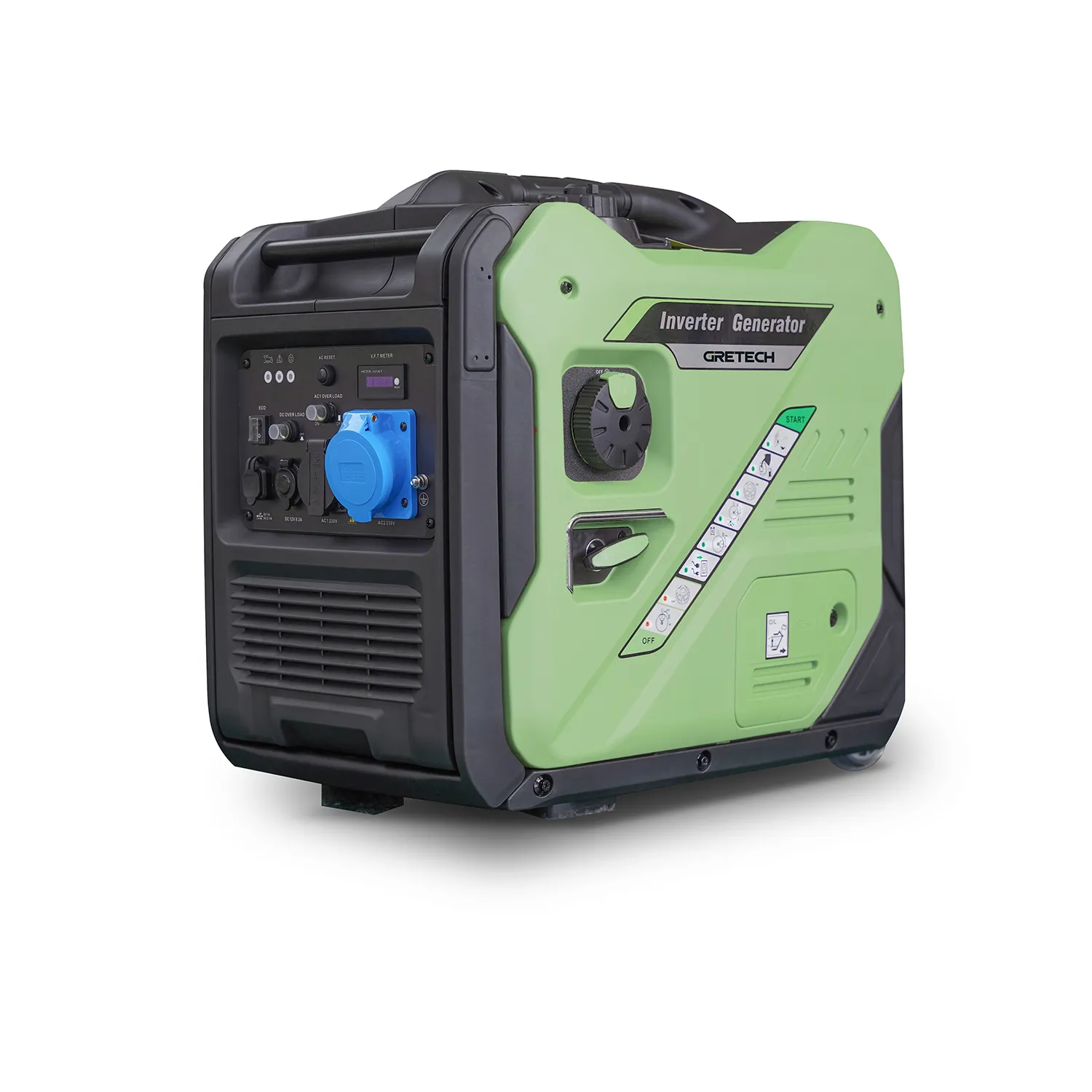 JL5500I gerador di inversor 5kva monofásico gasolina inversor gerador 5kw 5000w 5.5kw gasolina com início elétrico