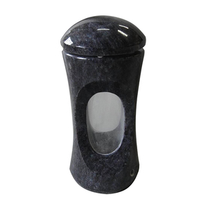 Farol de paisaje de luz Solar de <span class=keywords><strong>cementerio</strong></span> de granito negro, lámpara estándar <span class=keywords><strong>para</strong></span> exteriores, <span class=keywords><strong>para</strong></span> Monuement Grave - Product Image 1