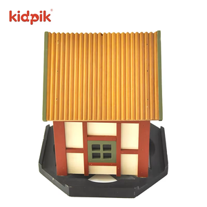 Özelleştirilmiş Kidpik katı ahşap kafes ev taşıma Pet kuş kafesi yetiştiriciliği kutusu büyük dekoratif ahşap kuş kafesi ağaç üzerinde - Product Image 4