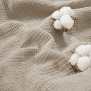 Funda de Edredón de Muselina de Estilo Clásico de 2 Capas 100% Algodón, Juego de Ropa de Cama de Muselina, Funda de Edredón de Muselina Cómoda - Product Image 5