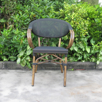 Mobilier d'extérieur en rotin de haute qualité, fauteuil en arceau