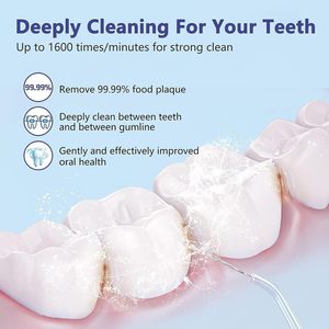 Irrigador Dental Inalámbrico Recargable, Resistente al Agua, Portátil, Limpiador de Dientes, Cuidado Bucal, Hilo Dental de Agua - Product Image 4