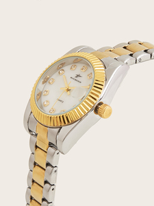 Stainless Steel Luxury Quartz <strong>Watch</strong> For Women Diamond Private Label <strong>Watch</strong> With Your Own Logo - Product Image 2