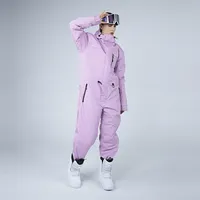Combinaison de ski résistante au froid pour homme et femme, ensemble d'extérieur imperméable et coupe-vent, vêtements de neige d'hiver, tenue de ski