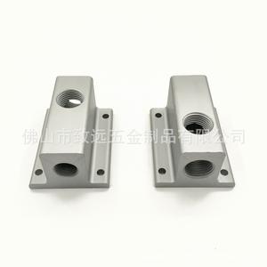 Kit de salida para compresor de aire 2-8101T de aluminio para válvulas de colectores bidireccionales de 4 puertos - Product Image 4