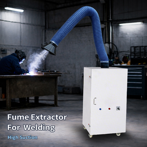 <span class=keywords><strong>Extracteur</strong></span> de fumées de soudage mobile avec bras flexible |   Système industriel <span class=keywords><strong>d</strong></span>'élimination de la fumée et de la poussière - Product Image 1