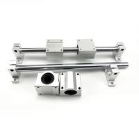 Rail de guidage linéaire en aluminium CNC SBR30UU-1800mm avec bloc coulissant à roulement rond, produit haute performance