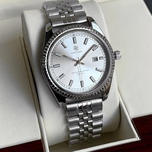 Reloj de Pulsera de Cuarzo de Lujo para Hombre, Diseño de Negocios, Caja de Aleación, Cristal, Resistente al Agua, Manecillas Luminosas, Calendario, Alta Gama, Personalizable, OEM ODM - Product Image 1