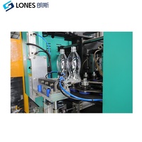 LS-A2 Máquina Sopladora de Botellas PET de Fácil Operación, Gran Venta, de 10 ml a 2 L, Totalmente Automática, para Fabricación de Botellas de Agua PET, 2500 BPH